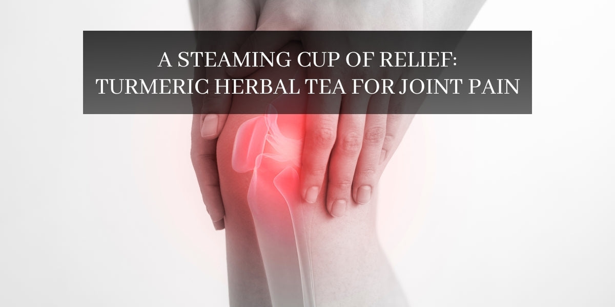 A Steaming Cup of Relief Turmeric Herbal Tea for Joint Pain Santhigram