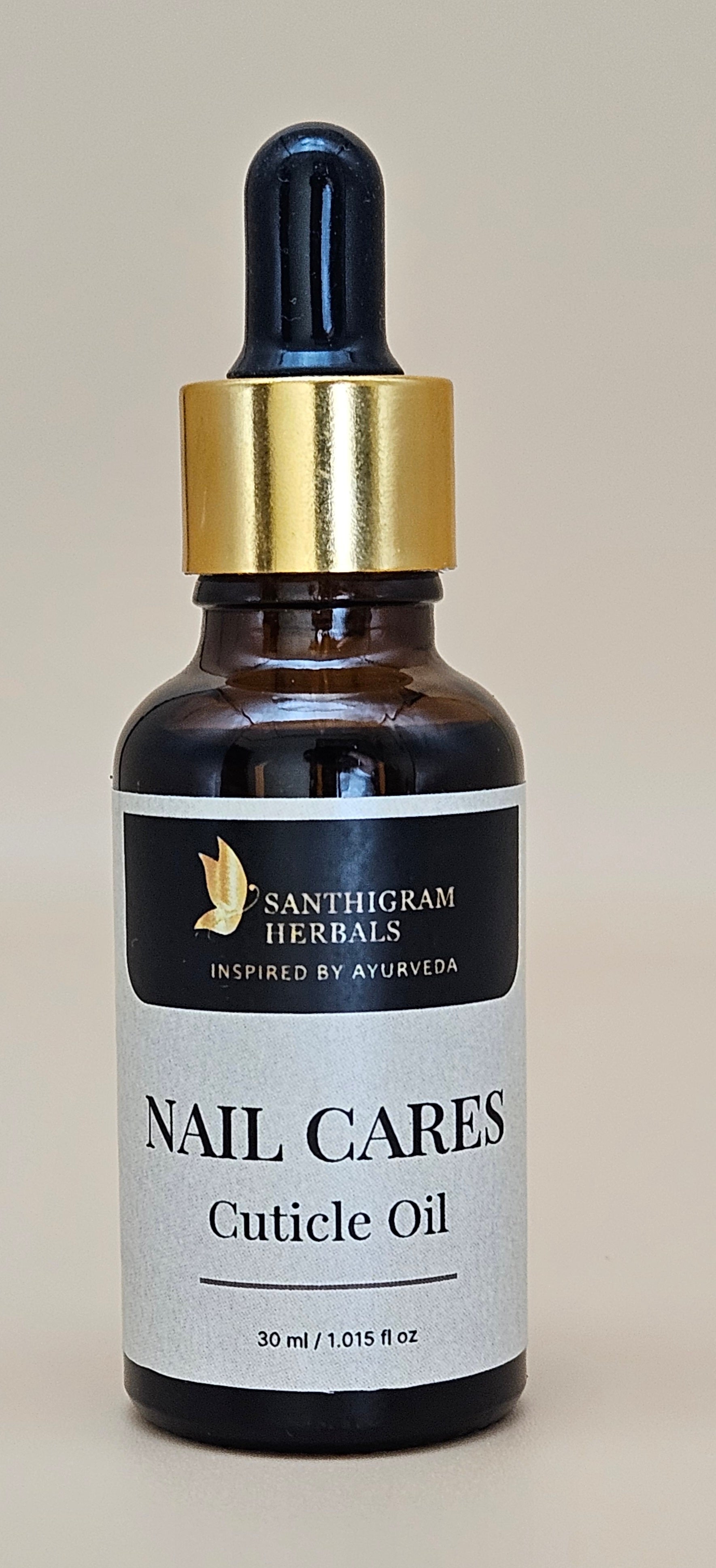 Nail Cares Cuticle Oil — Ashwagandha & Almond Oil | Santhigram Herbals, 30ml