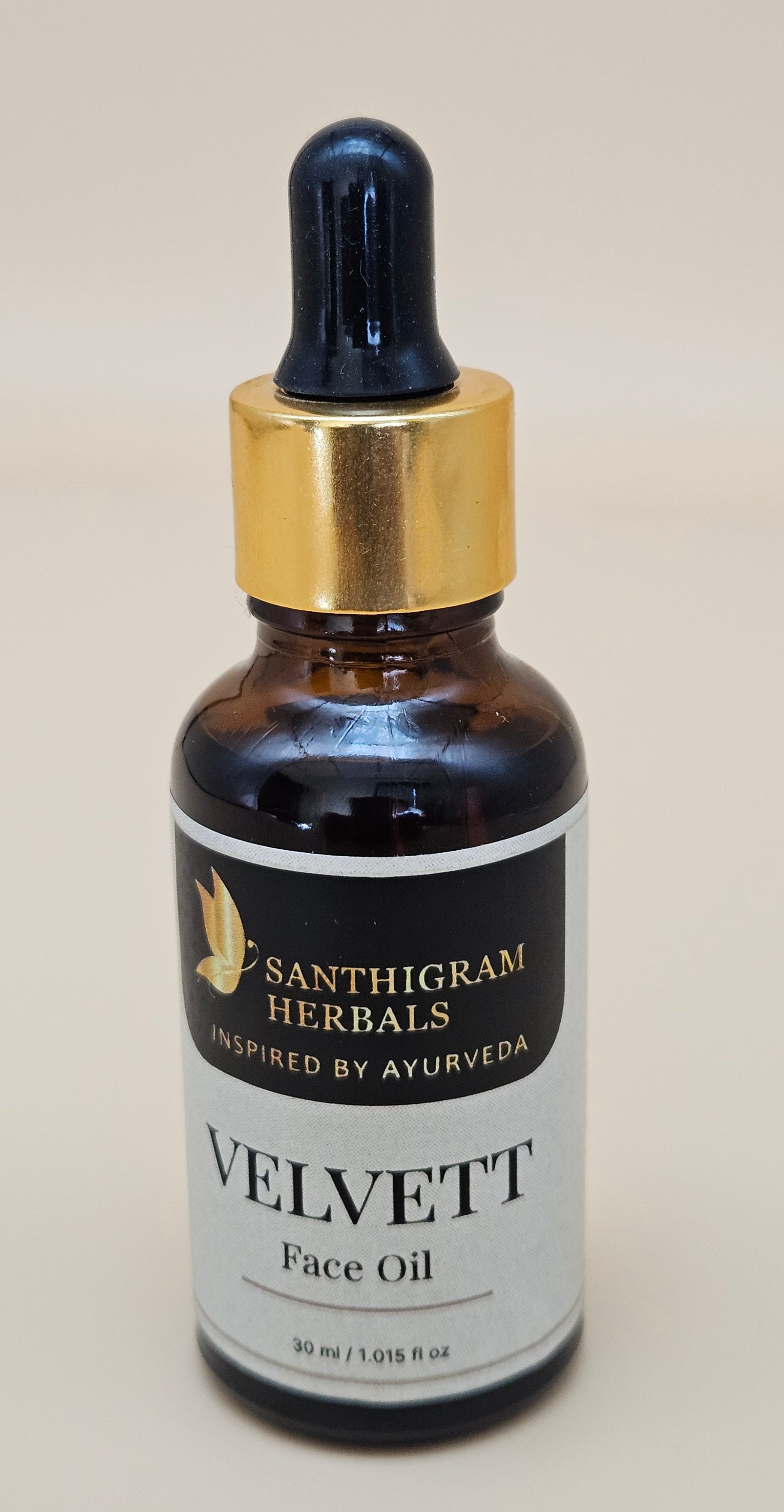 Velvett Face Oil — Vetiver, Manjistha & Licorice | Santhigram Herbals, 30ml