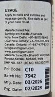 Nail Cares Cuticle Oil — Ashwagandha & Almond Oil | Santhigram Herbals, 30ml