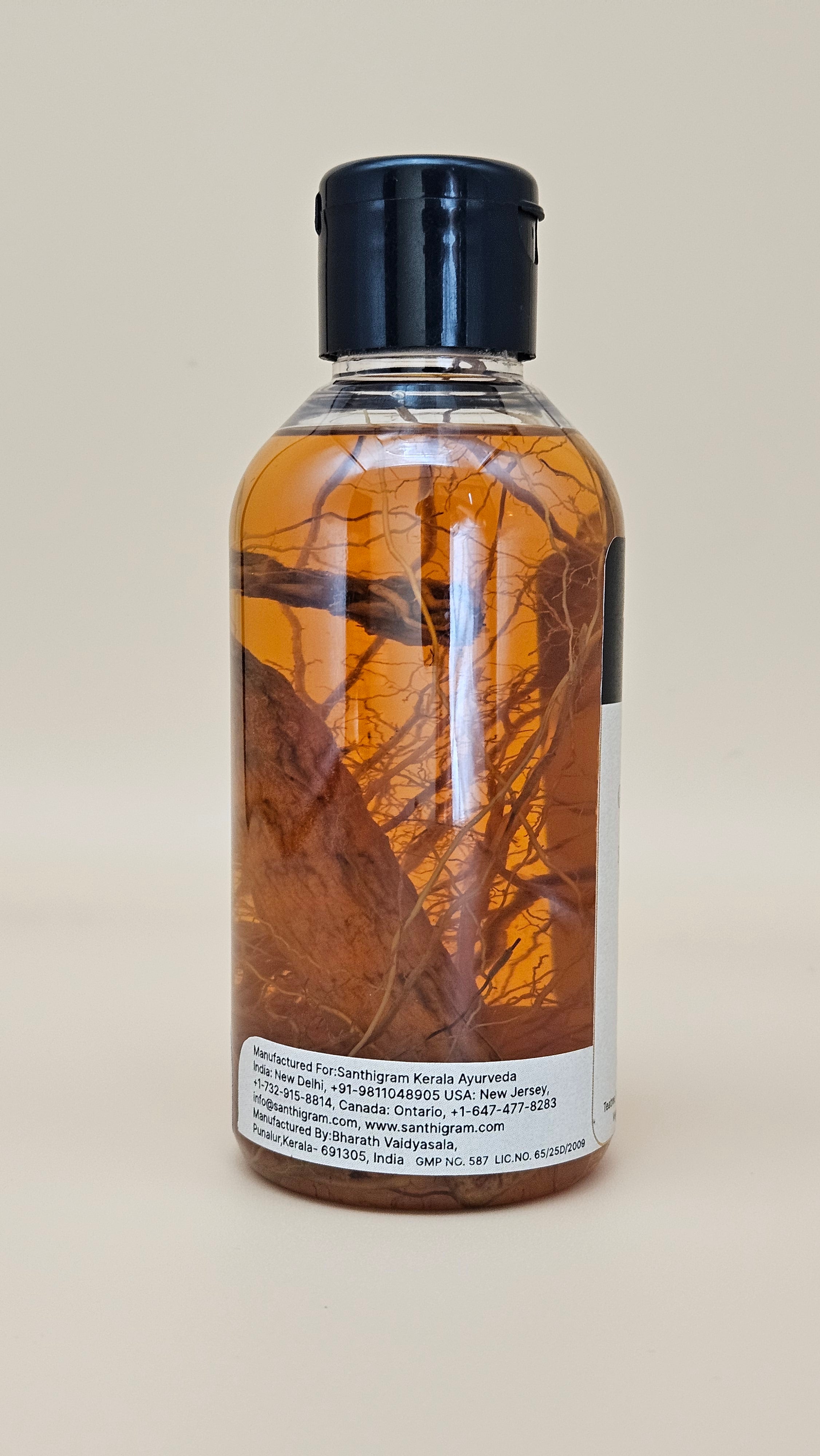 Golden Aura SLS Free Shower Gel — Turmeric Root Infused | Santhigram Herbals, 200ml