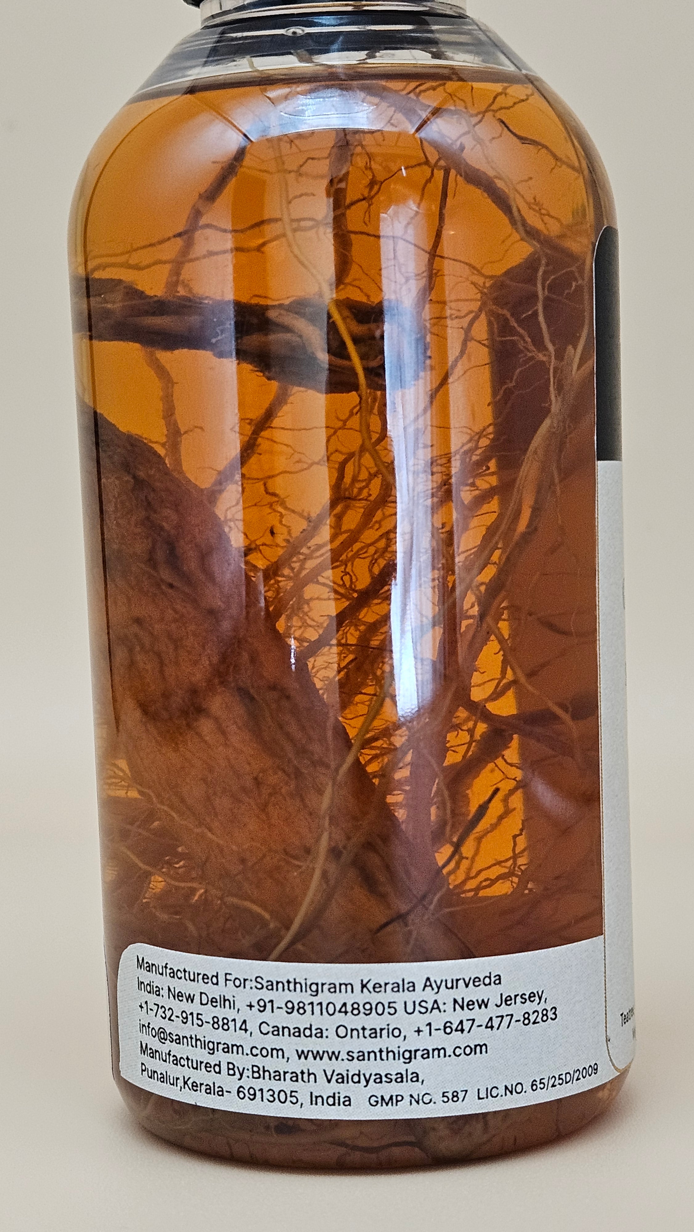 Golden Aura SLS Free Shower Gel — Turmeric Root Infused | Santhigram Herbals, 200ml