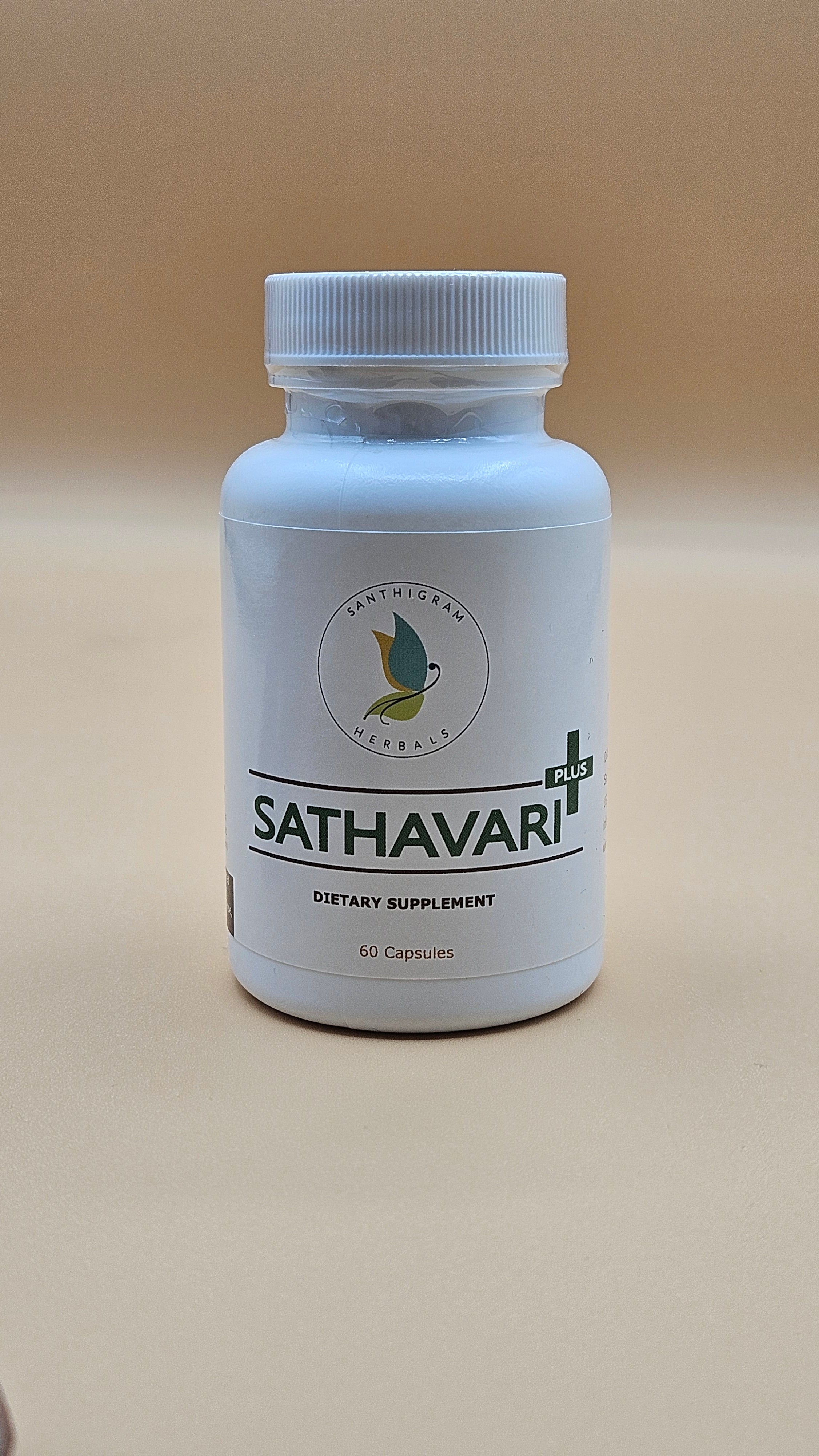Sathavari+ — Shatavari, Ashwagandha & Guggul Extract | Santhigram Herbals, 60 Capsules