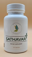 Sathavari+ — Shatavari, Ashwagandha & Guggul Extract | Santhigram Herbals, 60 Capsules