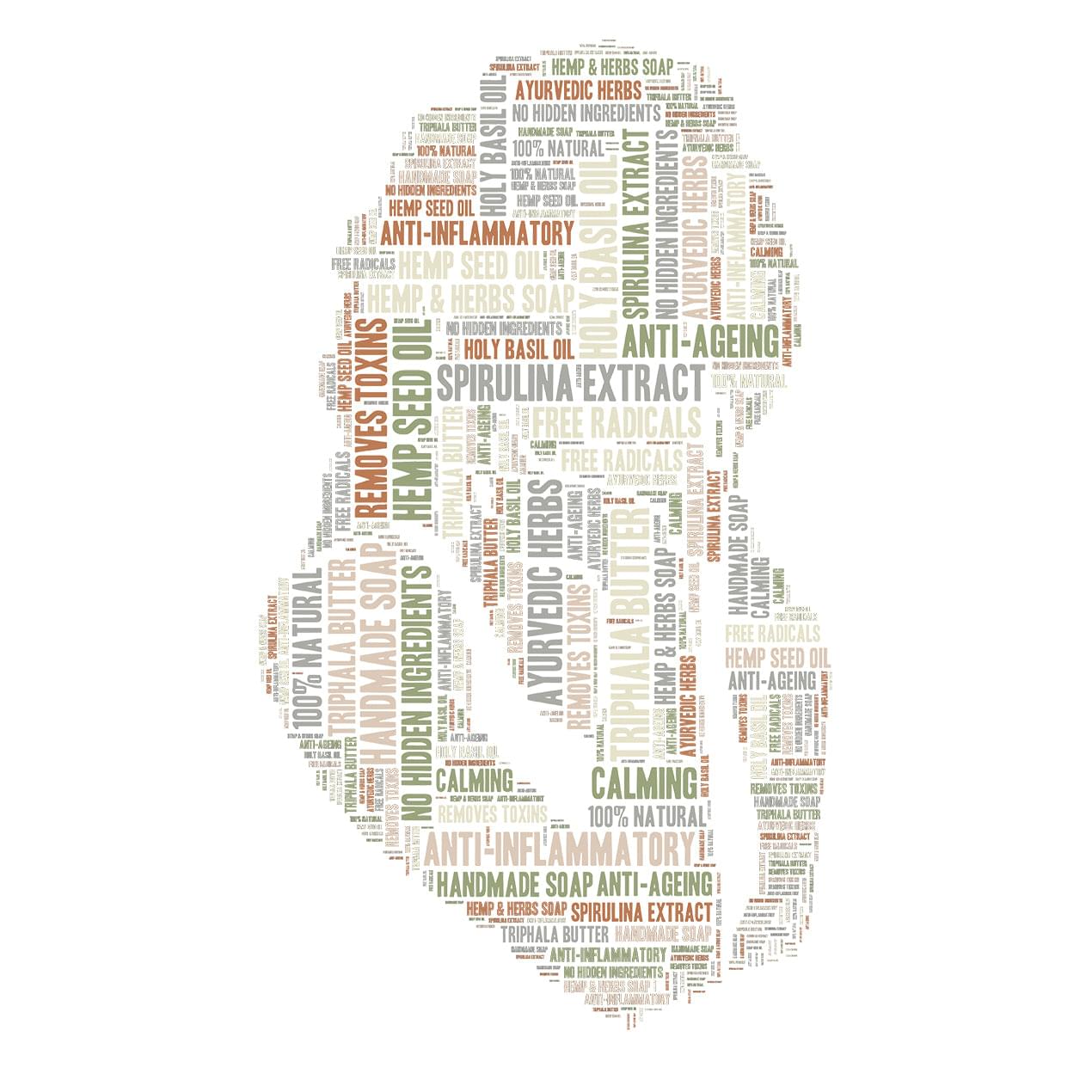 HEMP & HERBS SOAP (Pack of 2)