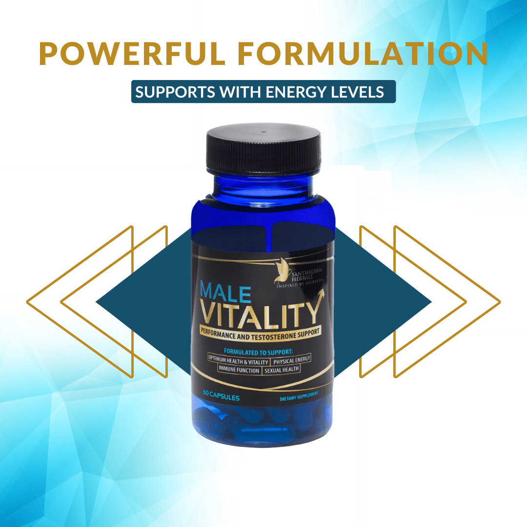 Male Vitality Men's Natural Herbal Supplement Near Me Santhigram