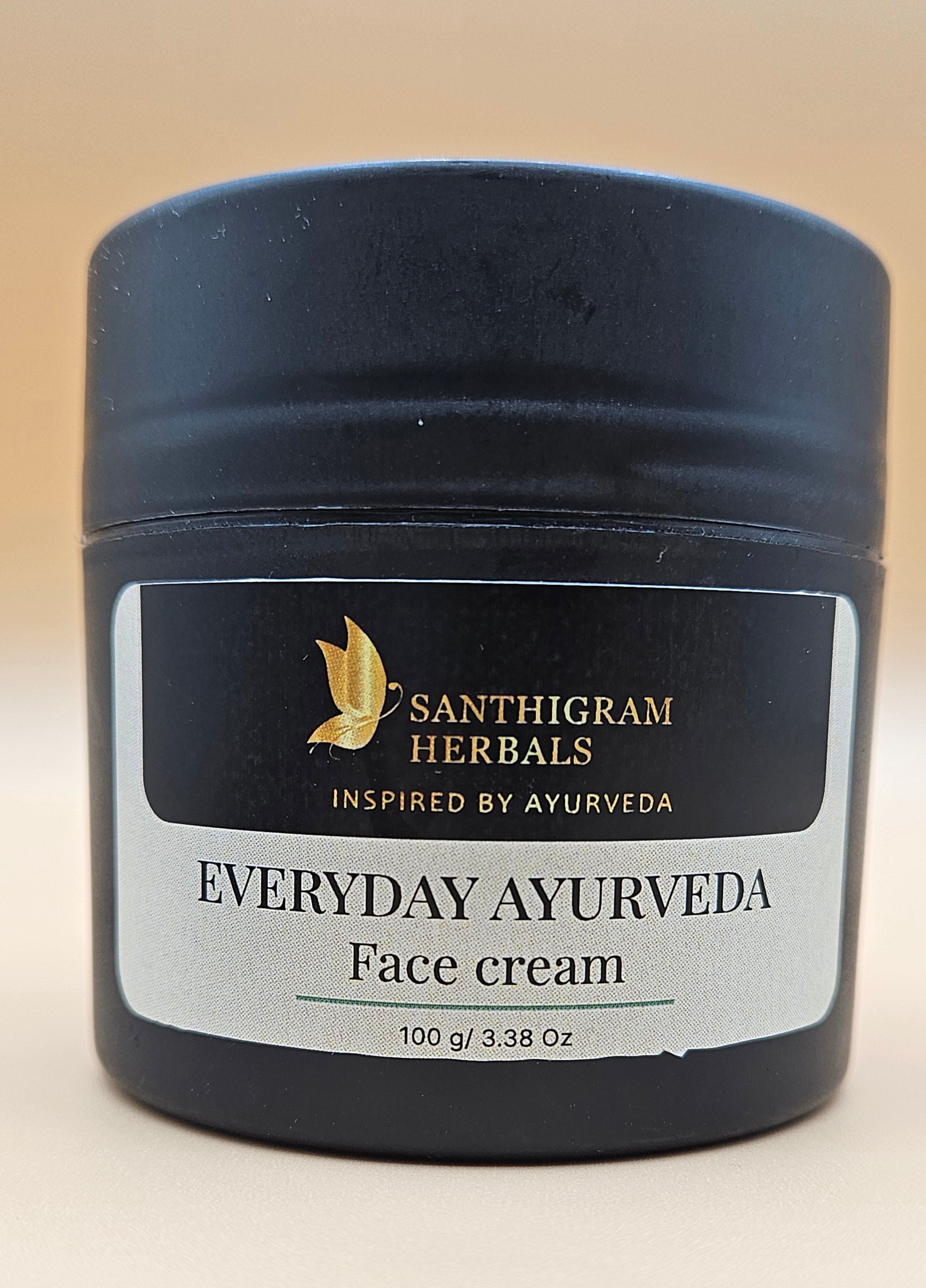 Everyday Ayurveda Face Cream — Nalpamaradi Lepam | Santhigram Herbals, 100g