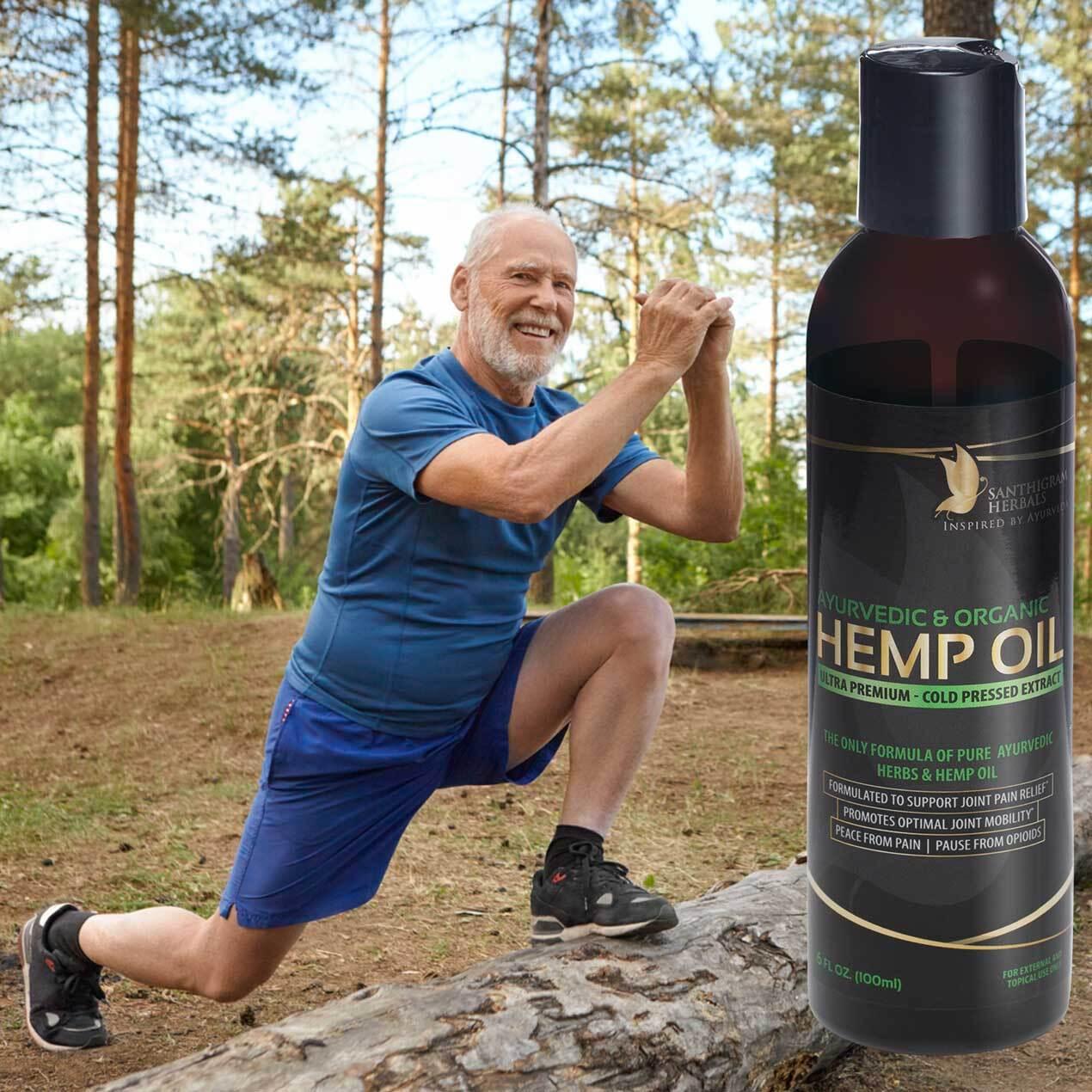 AYURVEDIC & ORGANIC HEMP OIL