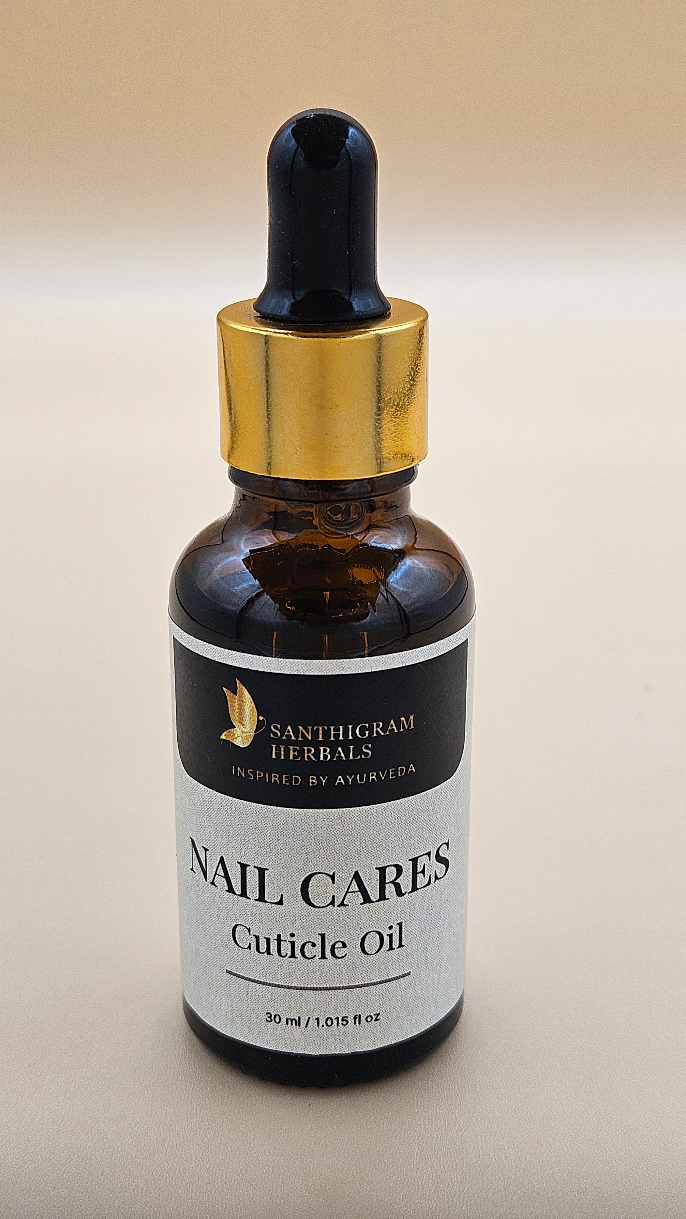 Nail Cares Cuticle Oil — Ashwagandha & Almond Oil | Santhigram Herbals, 30ml