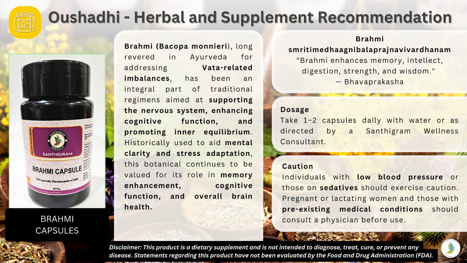 Vata Prakriti Balance Ayurvedic Wellness Kit