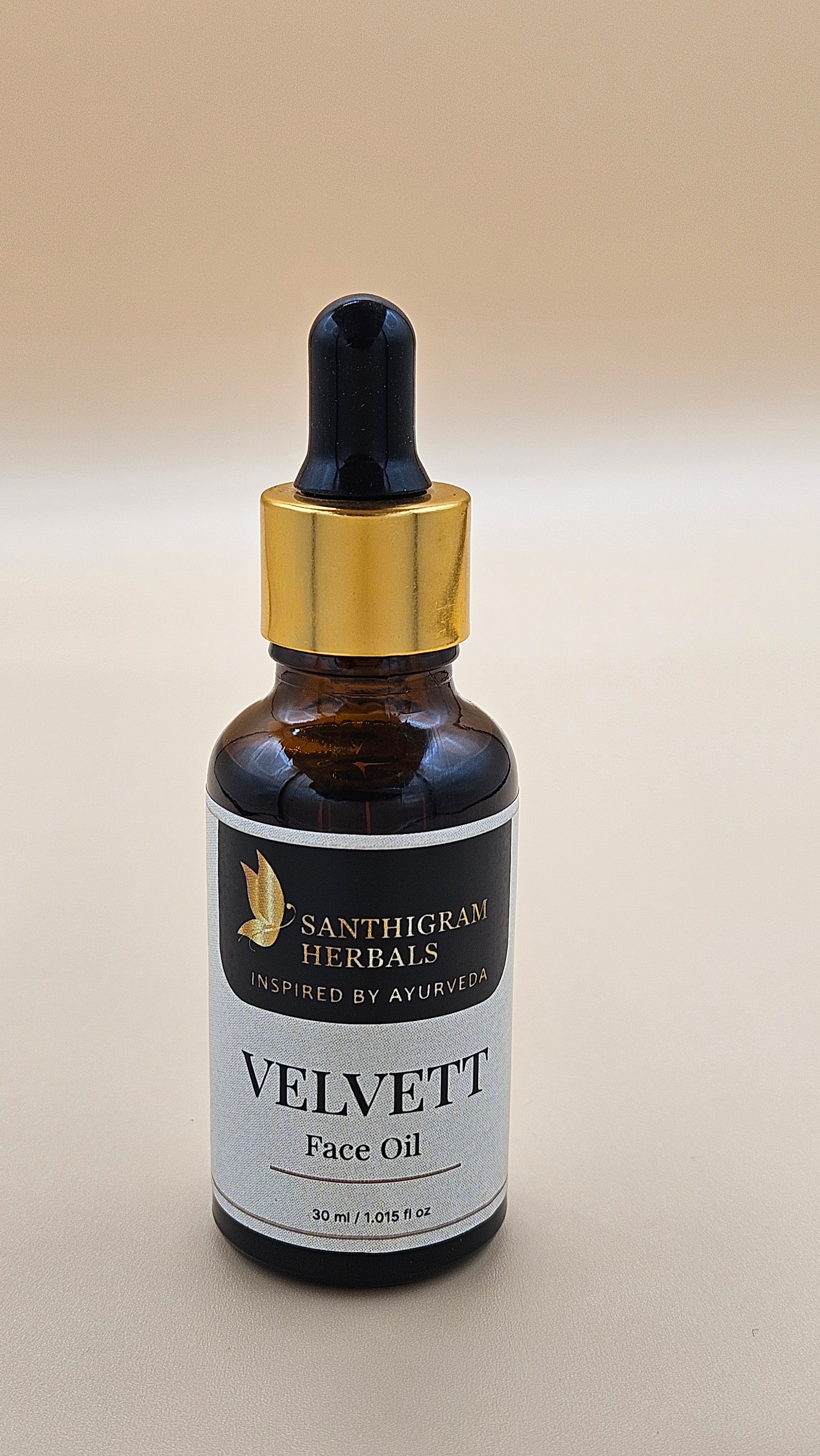 Velvett Face Oil — Vetiver, Manjistha & Licorice | Santhigram Herbals, 30ml