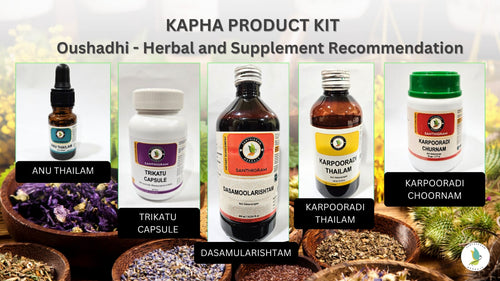 Kapha Prakriti Balance Ayurvedic Wellness Kit