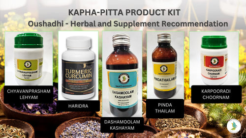 Kapha-Pitta Prakriti Balance Ayurvedic Wellness Kit