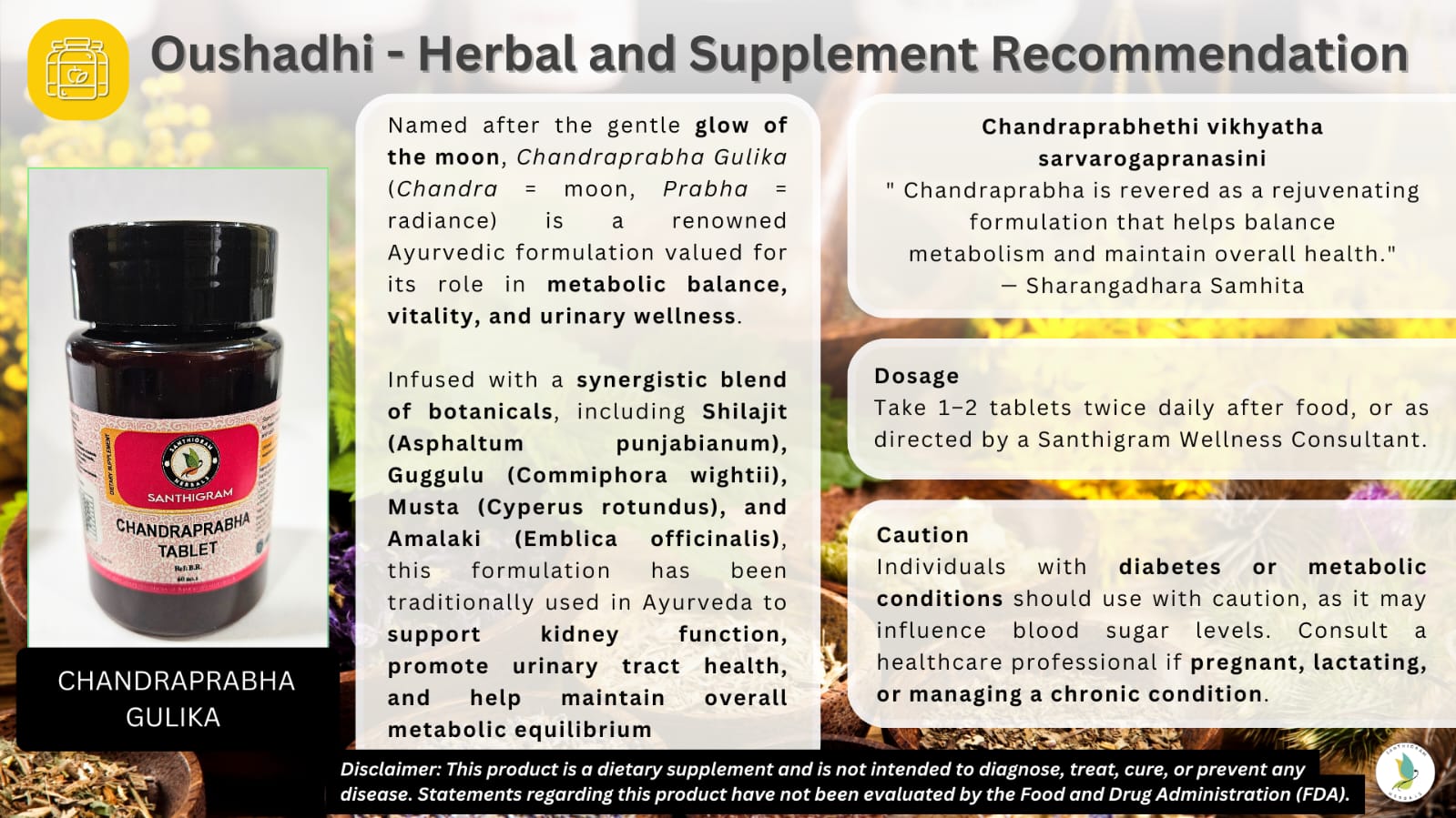 Tridosha Prakriti Balance Ayurvedic Wellness Kit