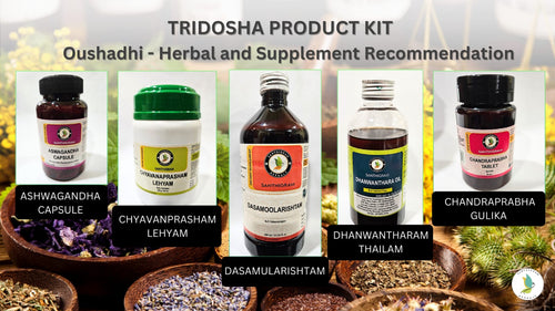 Tridosha Prakriti Balance Ayurvedic Wellness Kit