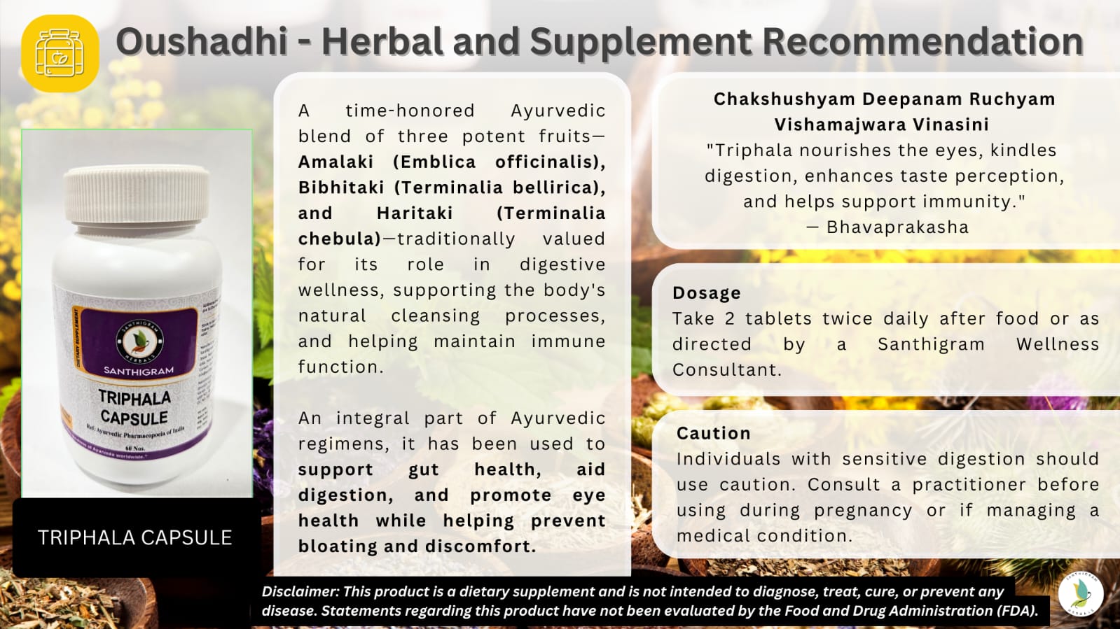 Vata-Kapha Prakriti Balance Ayurvedic Wellness Kit