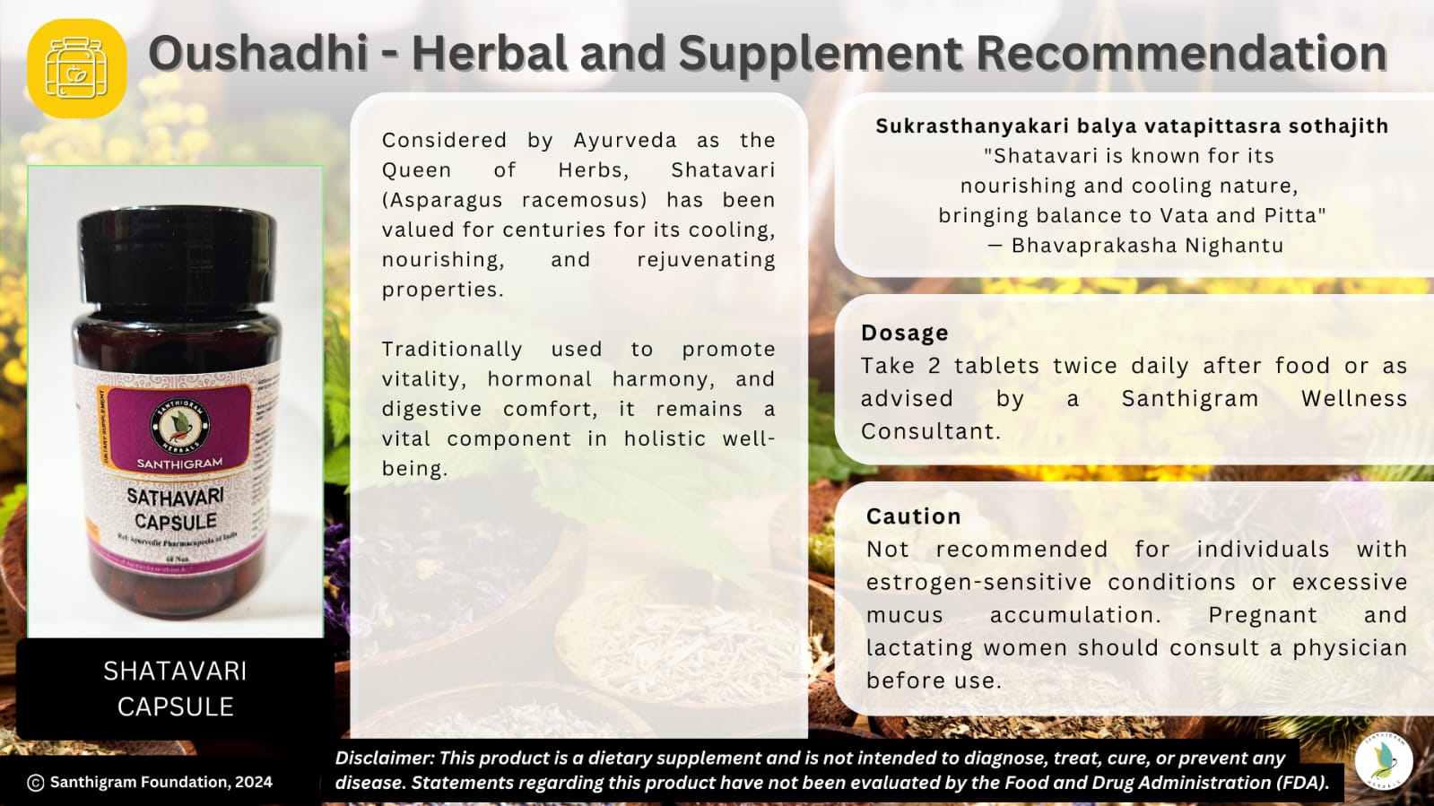 Vata-Pitta Prakriti Balance Ayurvedic Wellness Kit